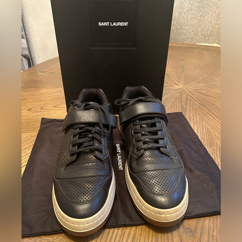 Saint Laurent Black sneakers brand new authentic size 12/46